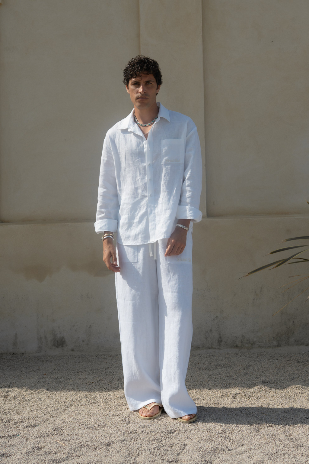 Formentera Linen Shirt | White