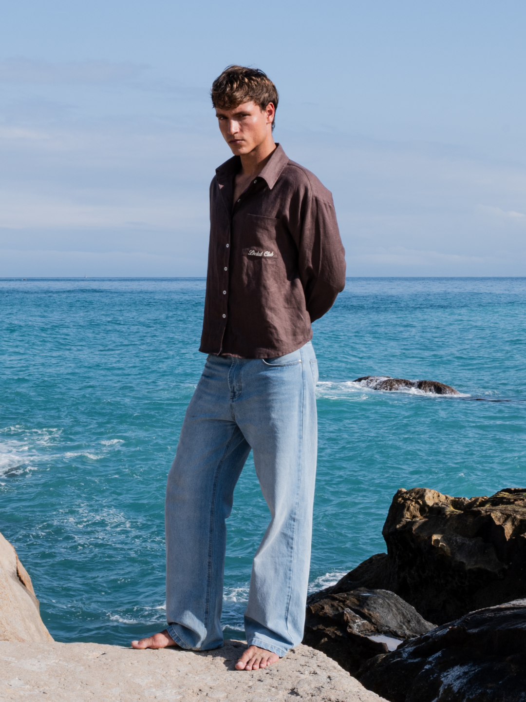 Formentera Linen Shirt | Brown