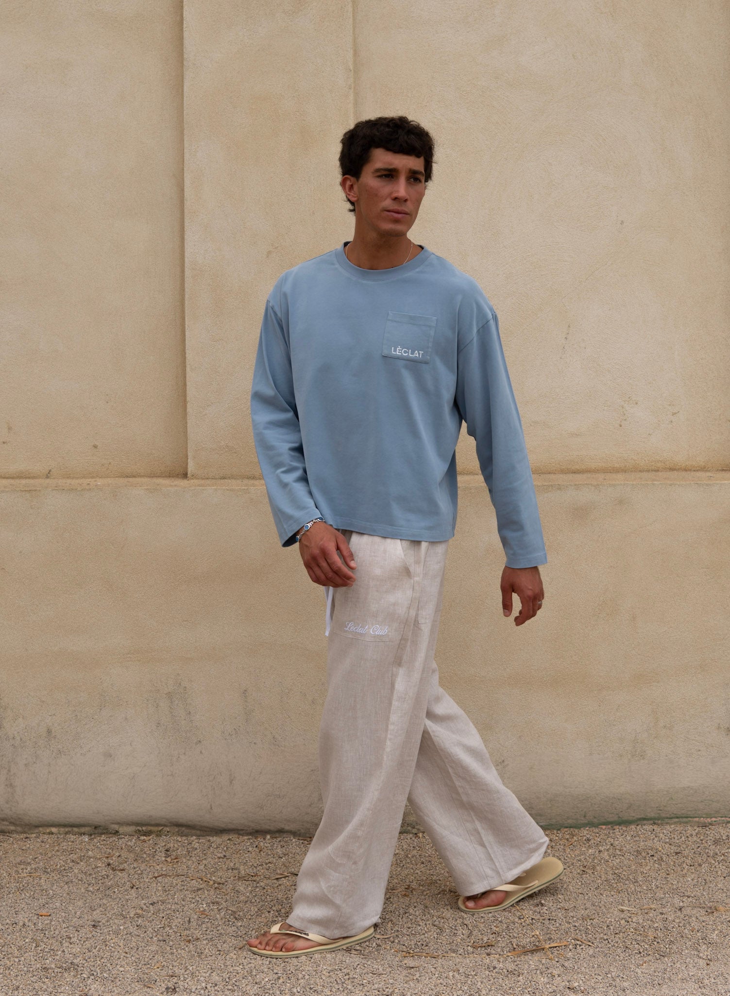 Marinière Longsleeve | Baby Blue
