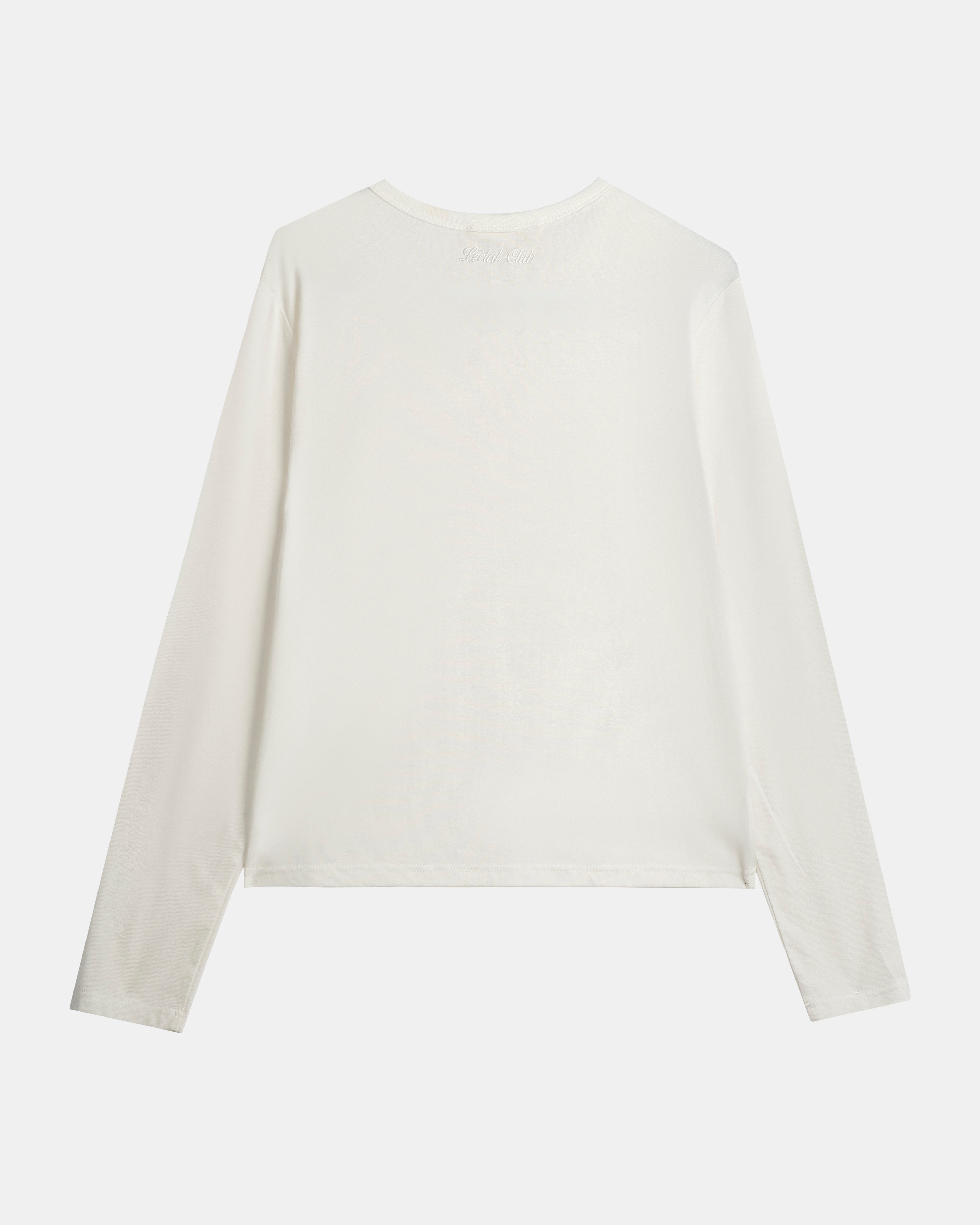 Essential Henley Shirt | White