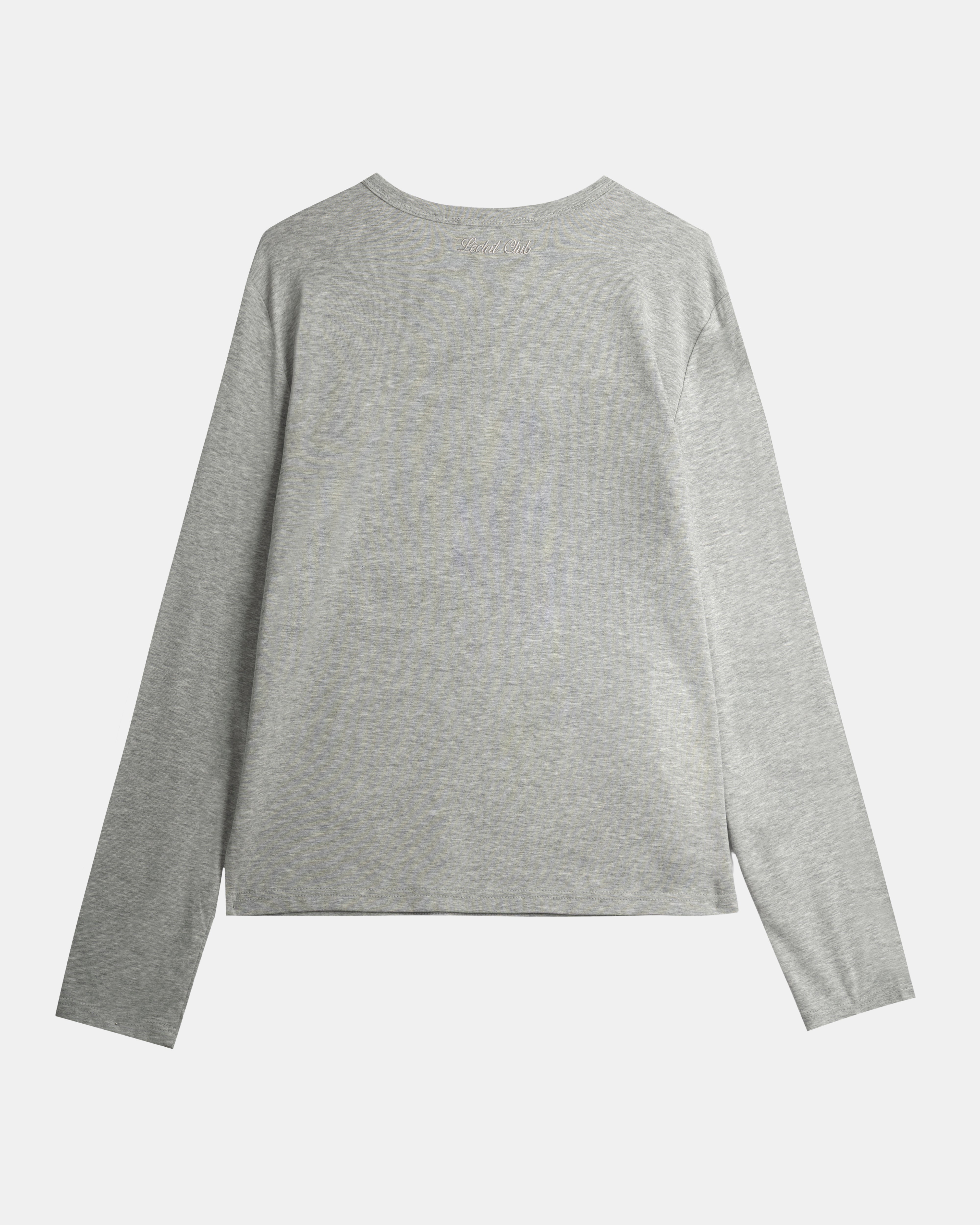 Essential Henley Shirt | Grey – Leclat Club