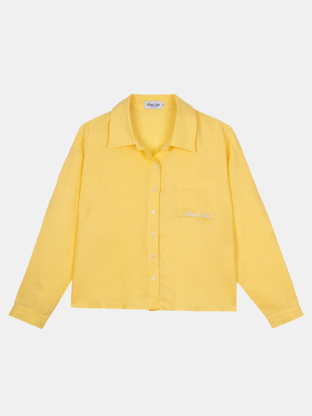 Formentera Linen Shirt | Yellow