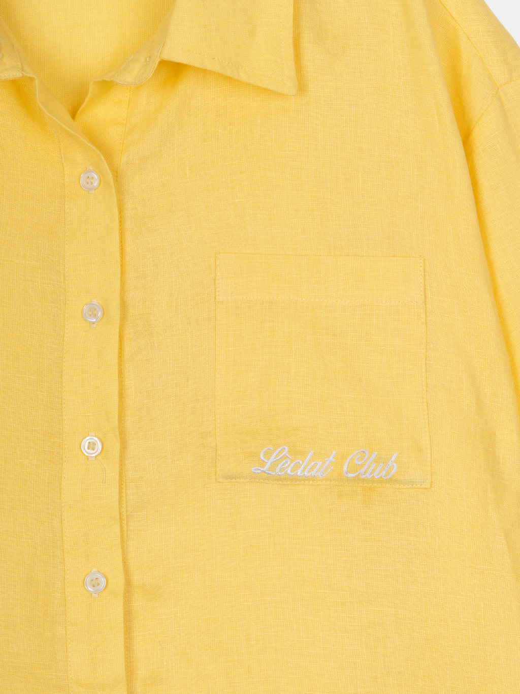 Formentera Linen Shirt | Yellow