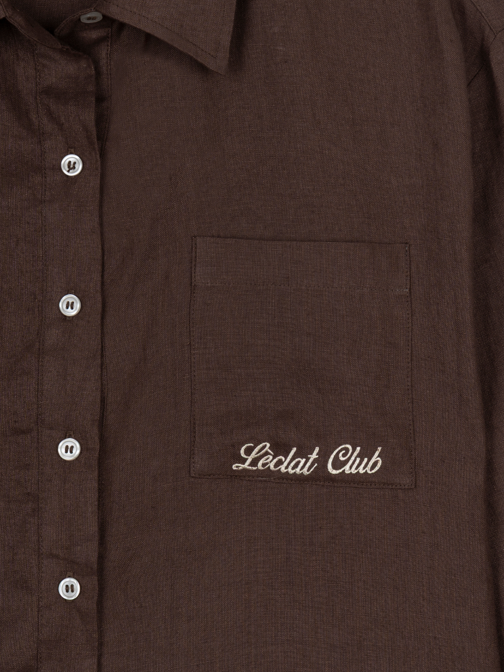 Formentera Linen Shirt | Brown