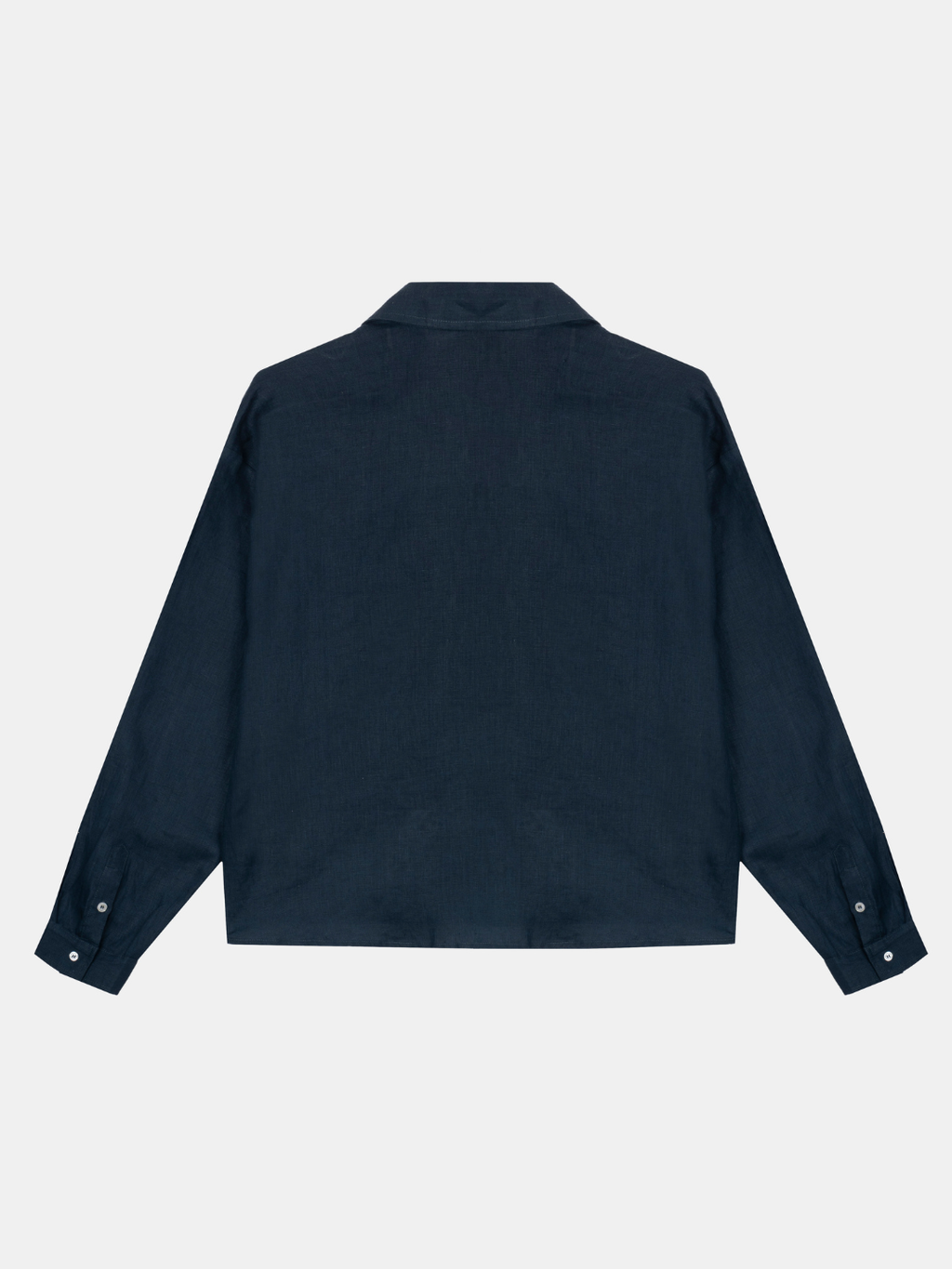 Formentera Linen Shirt | Navy Blue