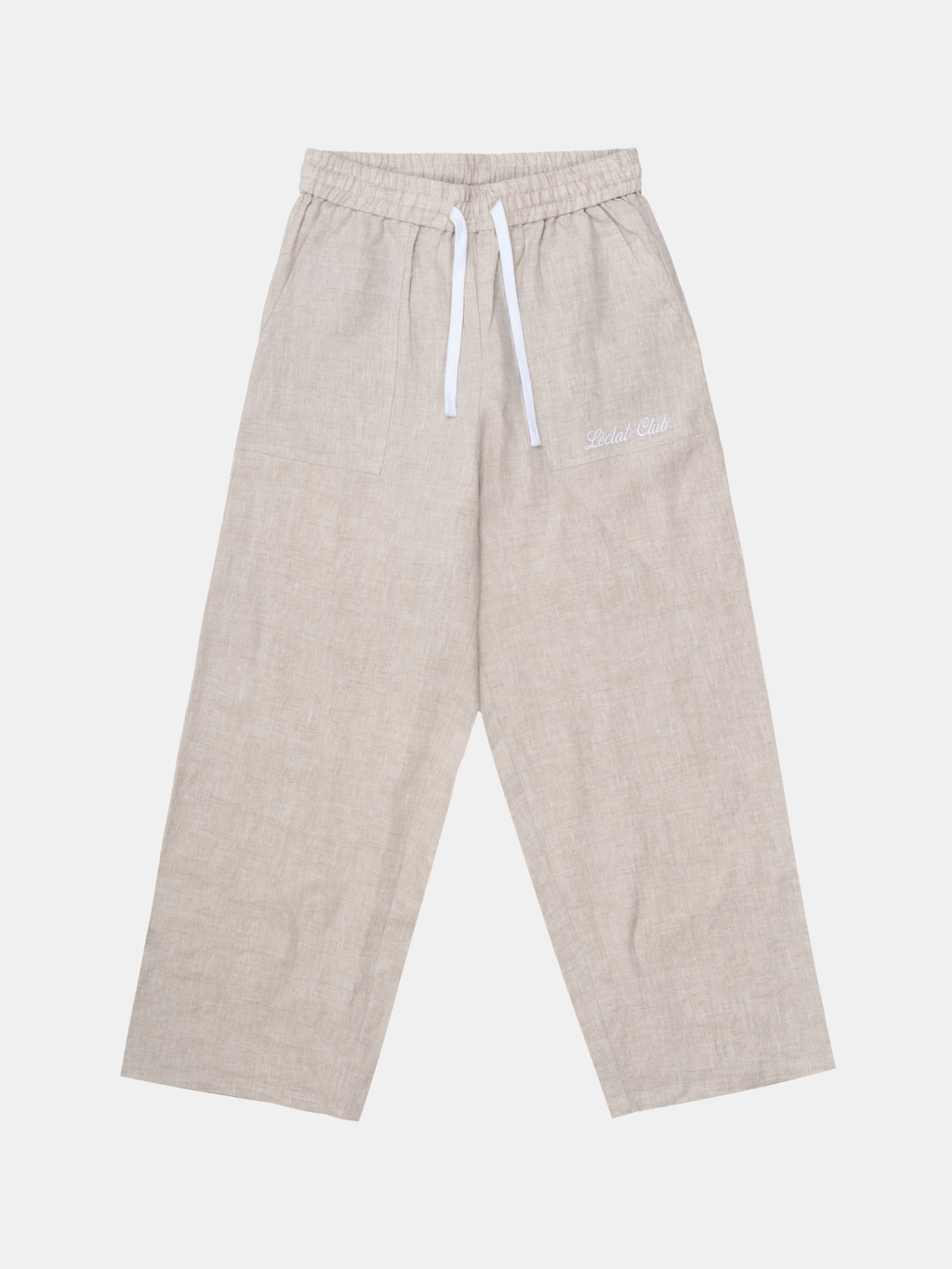 Tarida Linen Pants | Beige