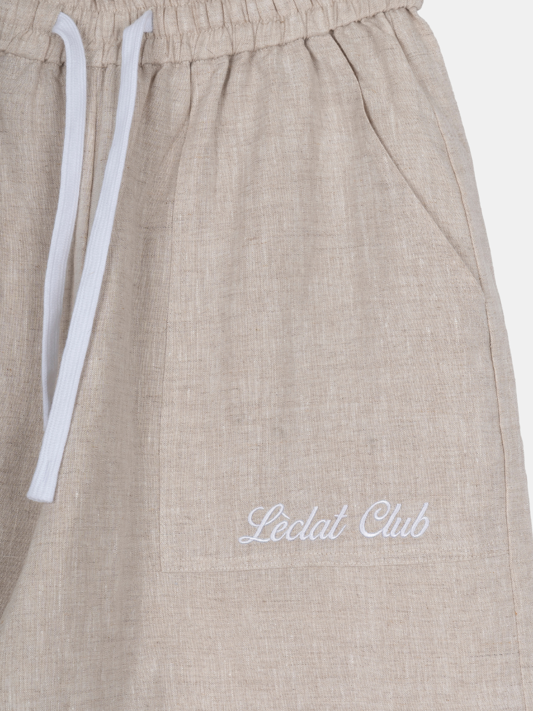 Tarida Linen Pants | Beige