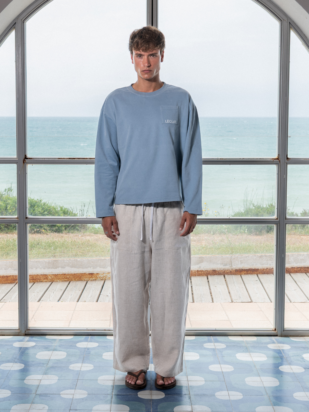 Marinière Longsleeve | Baby Blue