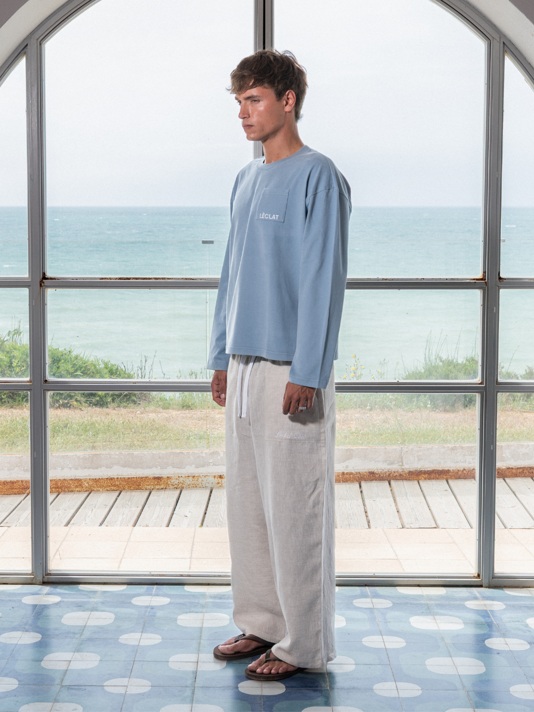 Marinière Longsleeve | Baby Blue