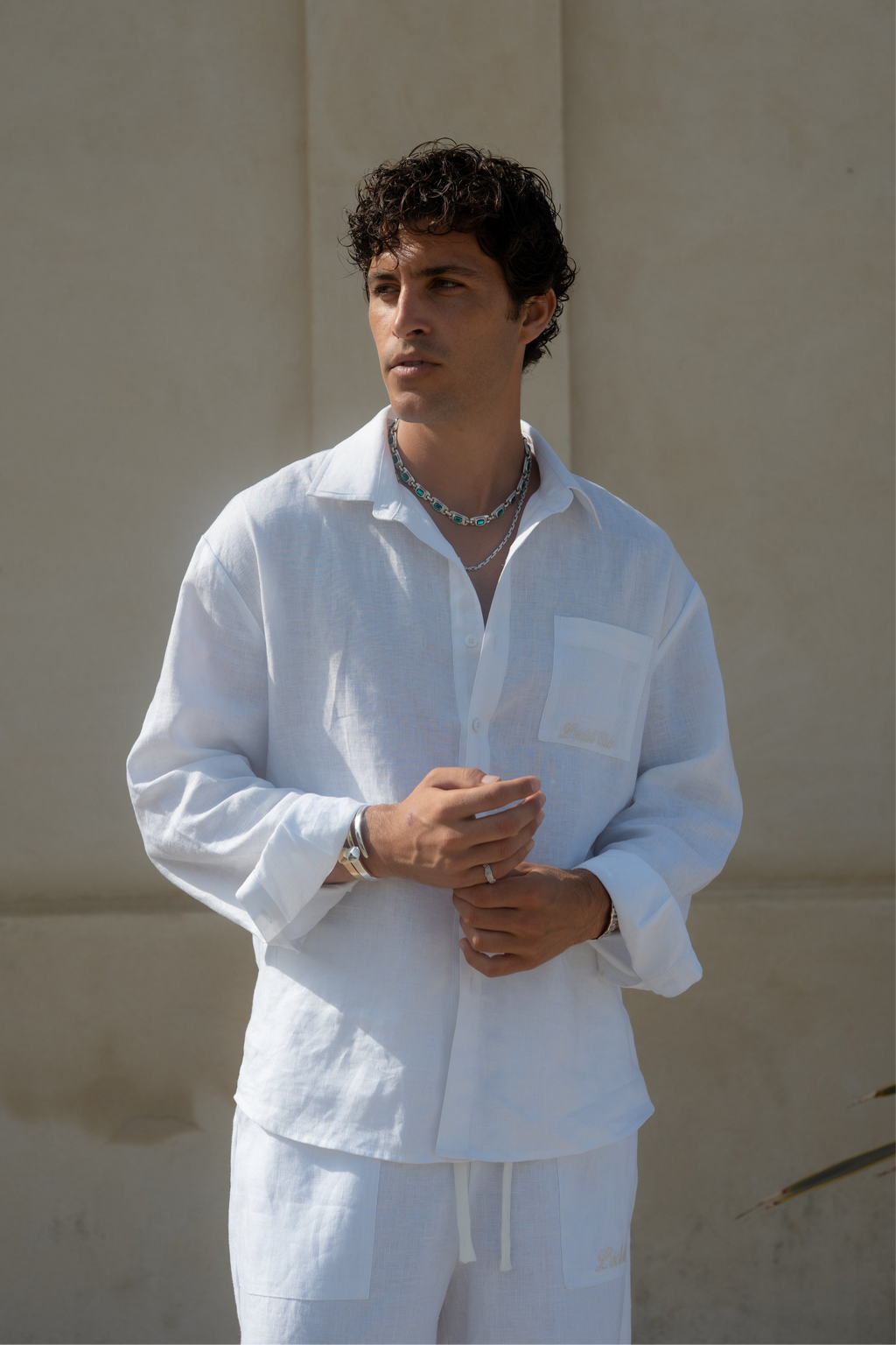 Formentera Linen Shirt | White