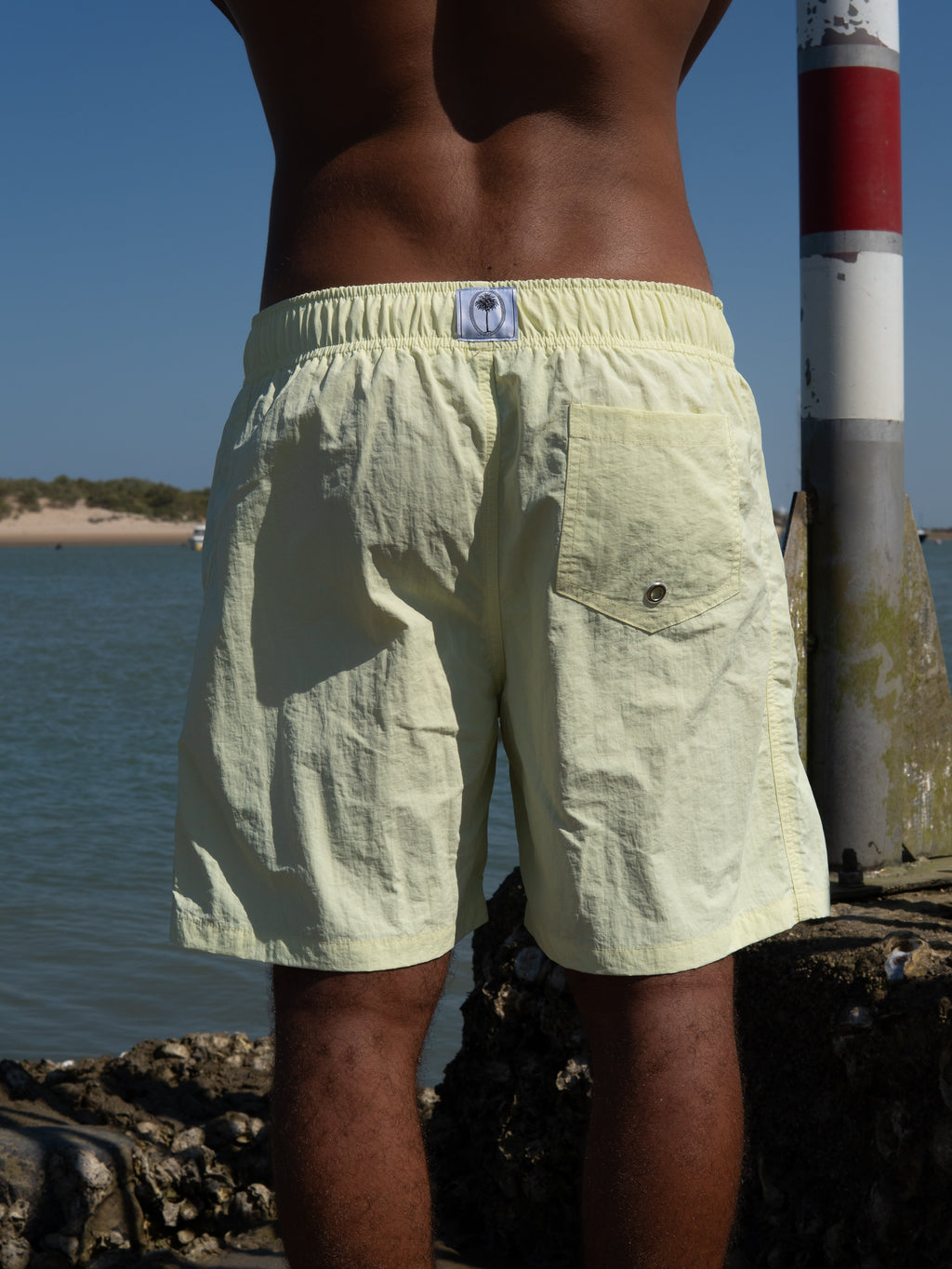 Riviera Swim Trunks | Yellow