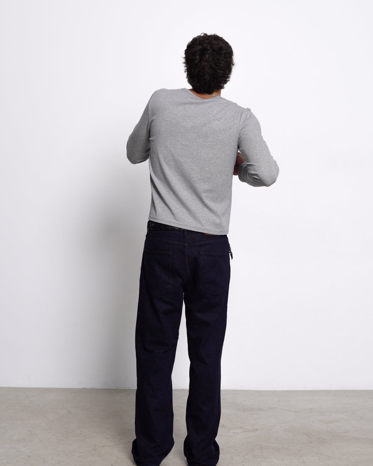 Essential Henley Shirt | Grey