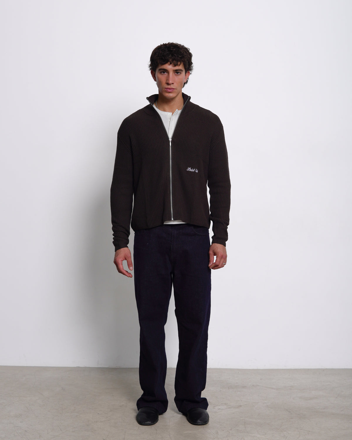 Maison Zip Knit