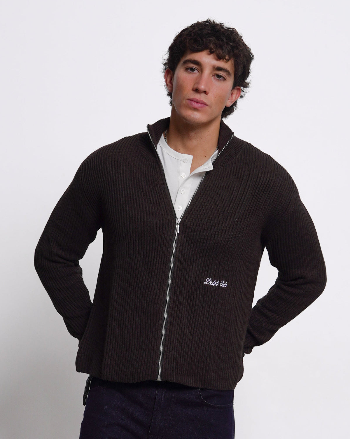 Maison Zip Knit