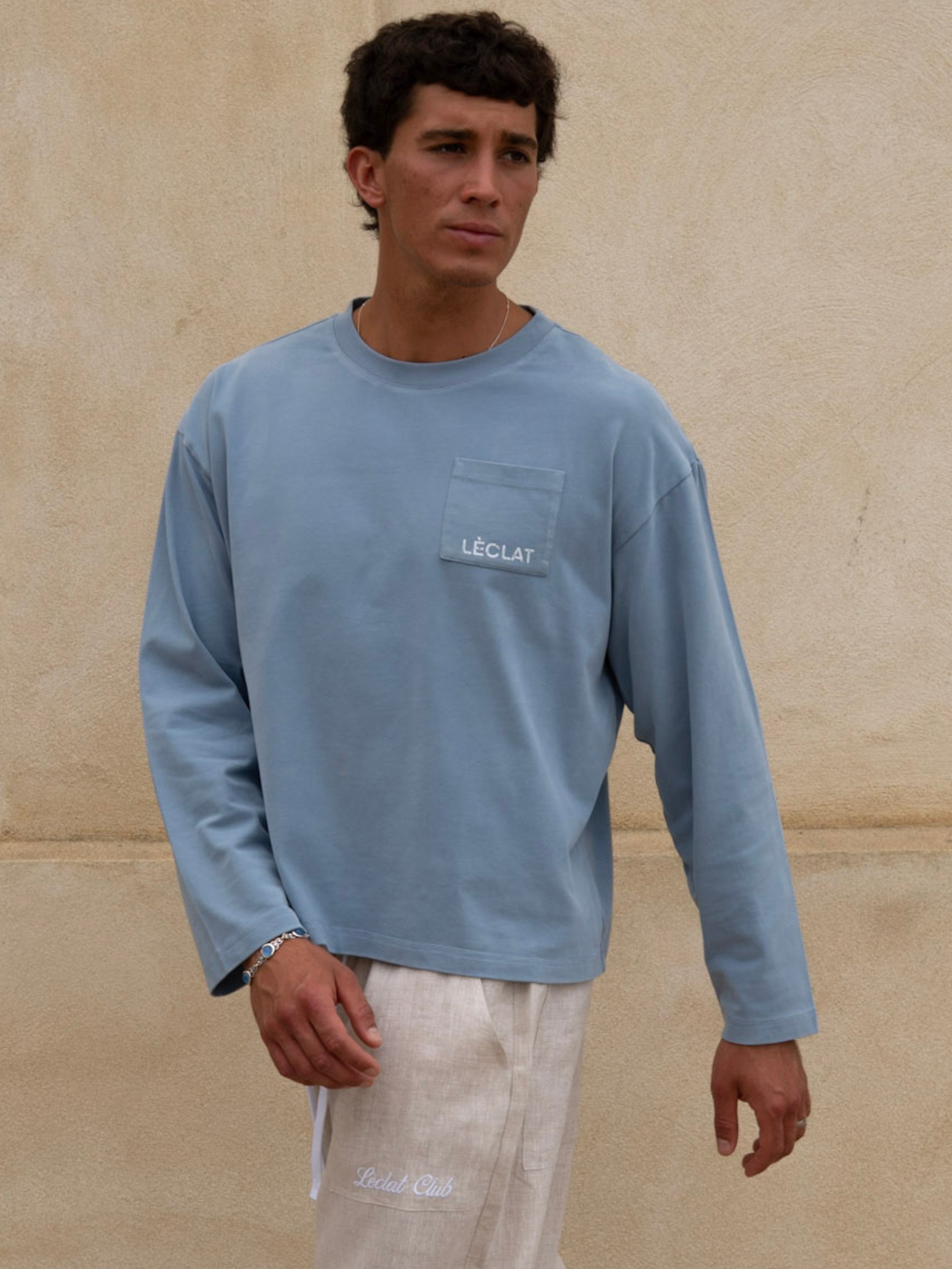 Marinière Longsleeve | Baby Blue