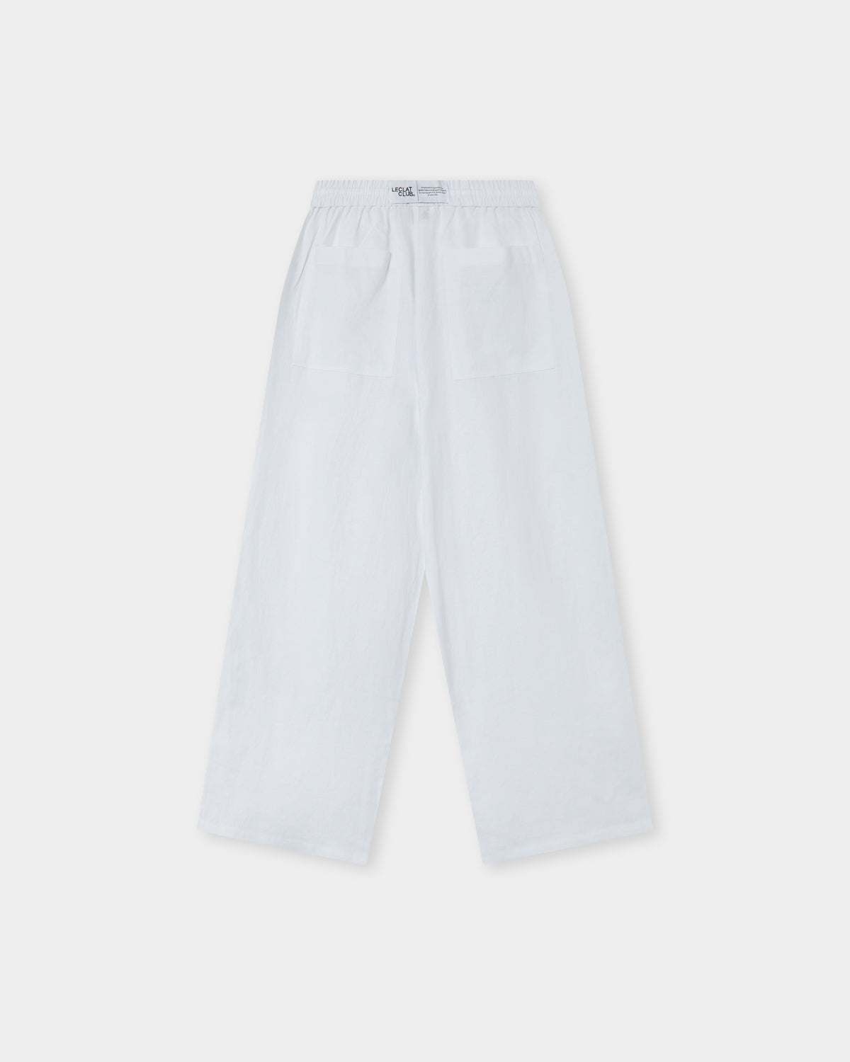 Tarida Linen Pants | White