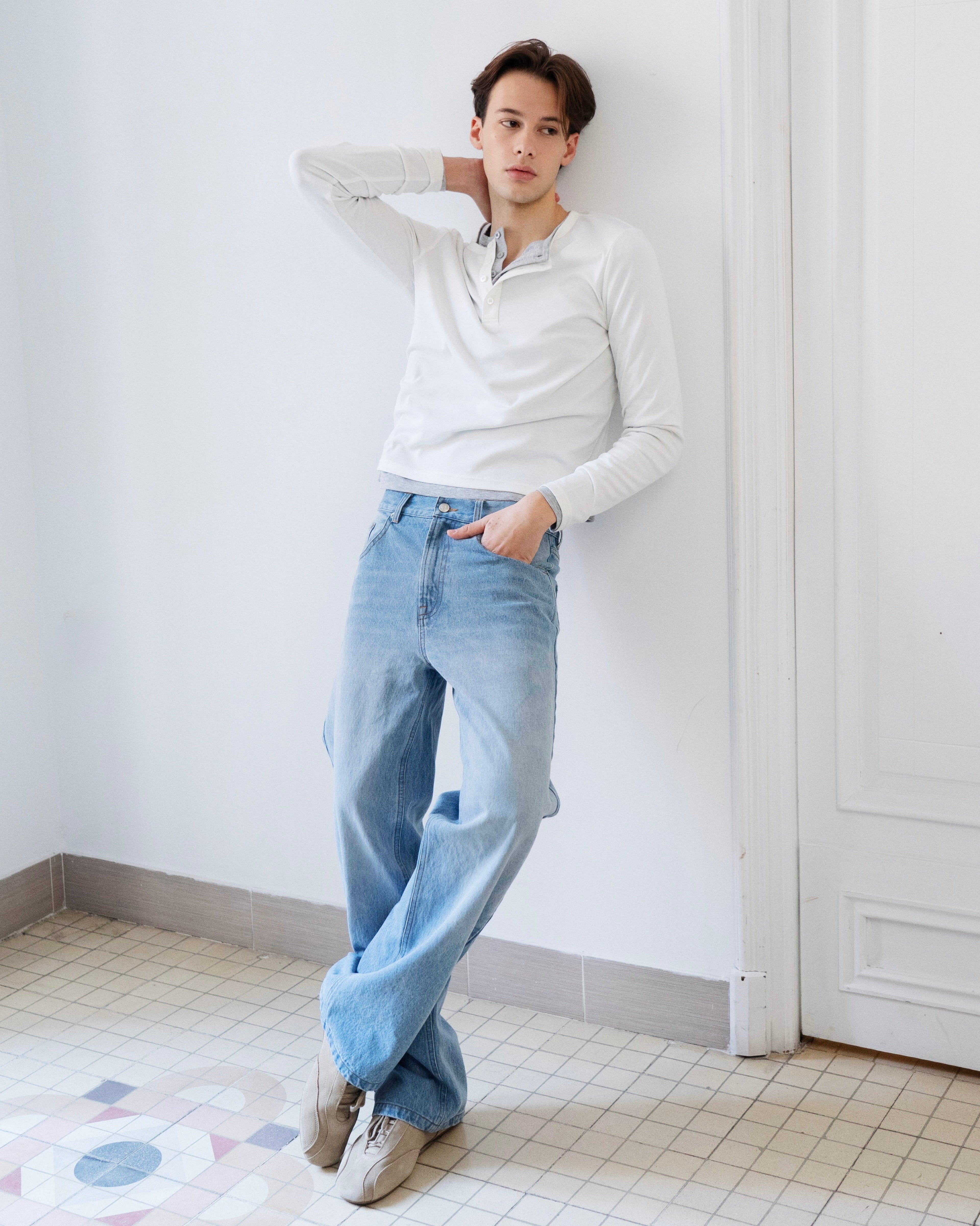 Daily Essential Jeans | Light blue