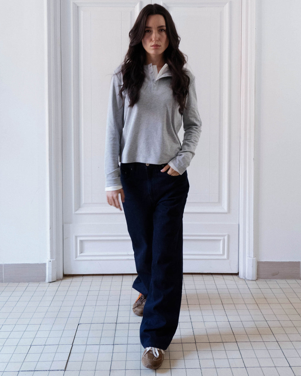Daily Essential Jeans | Dark blue