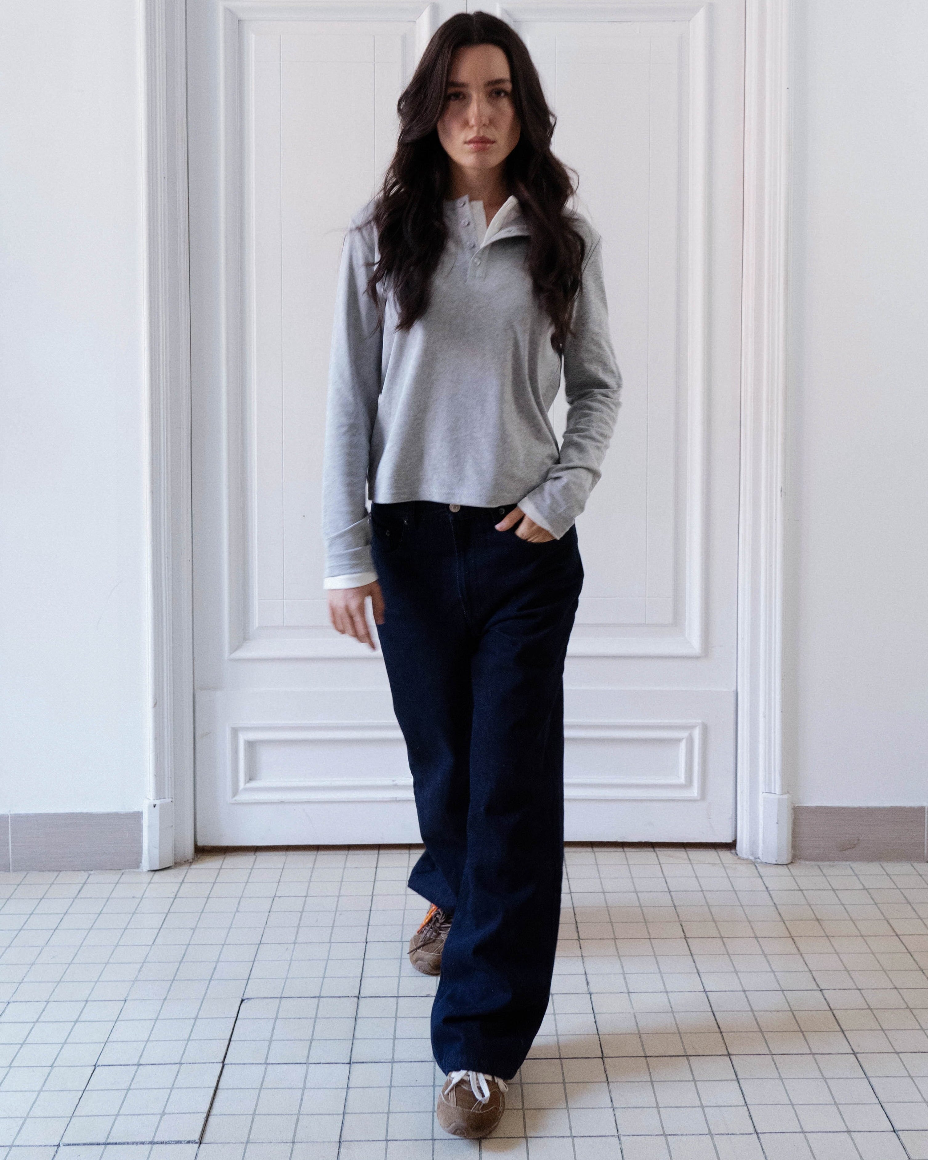 Daily Essential Jeans | Dark blue