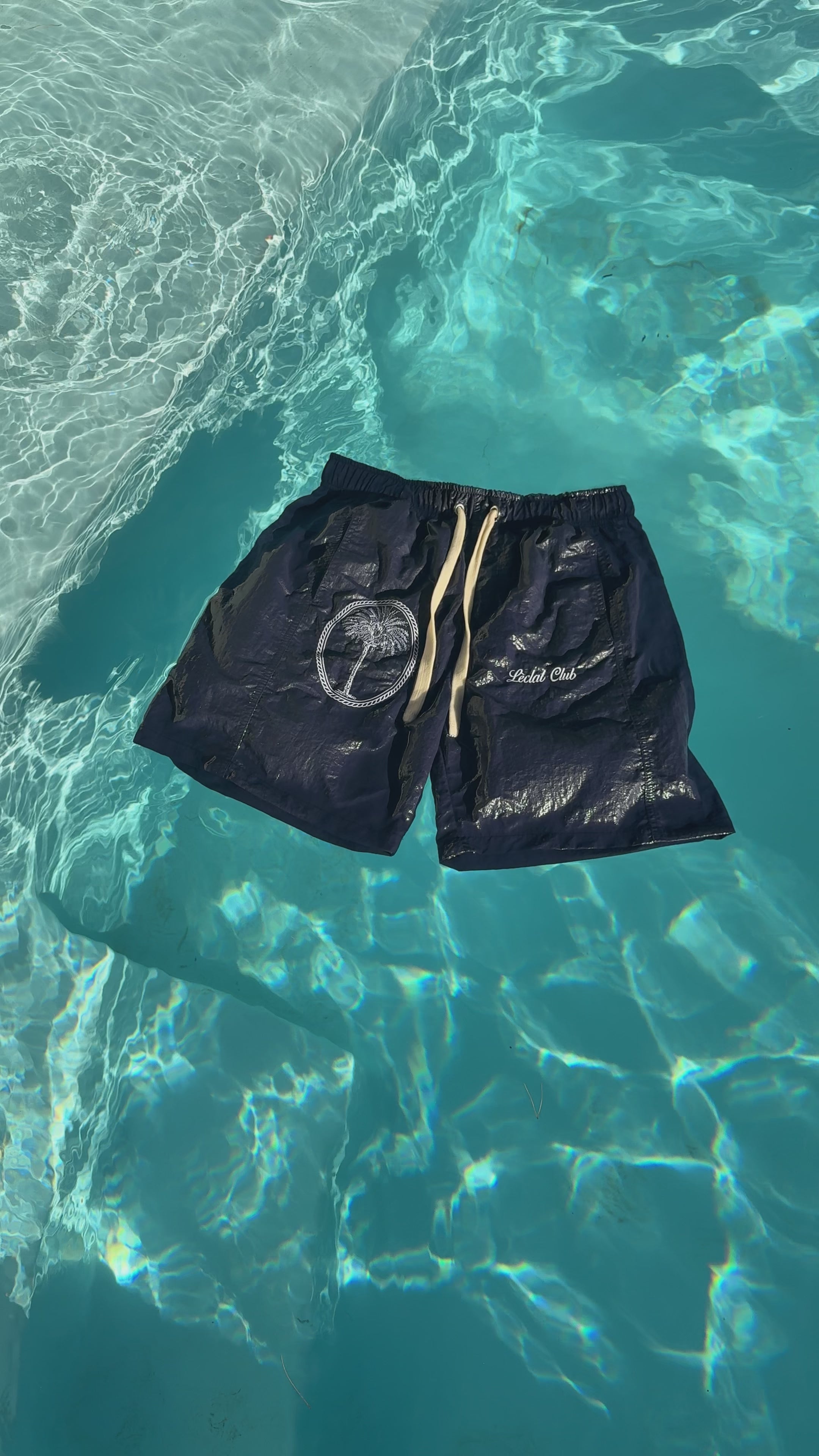 Riviera Swim Trunks | Navy Blue